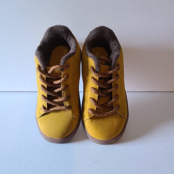 CAT & JACK ASHER MUSTARD SEED TODDLER BOYS WALKER DRESS SHOES --SIZE 9 - Picture 7 of 8